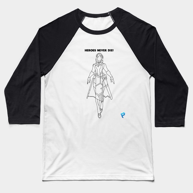 Mercy Shirts Baseball T-Shirt by PopularPikachu